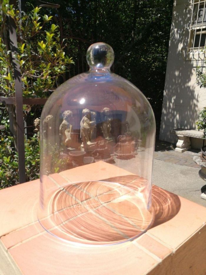 GLASS DOME Height 39,5cm - Image 4