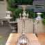 A Victorian Silver-Plate Candelabra