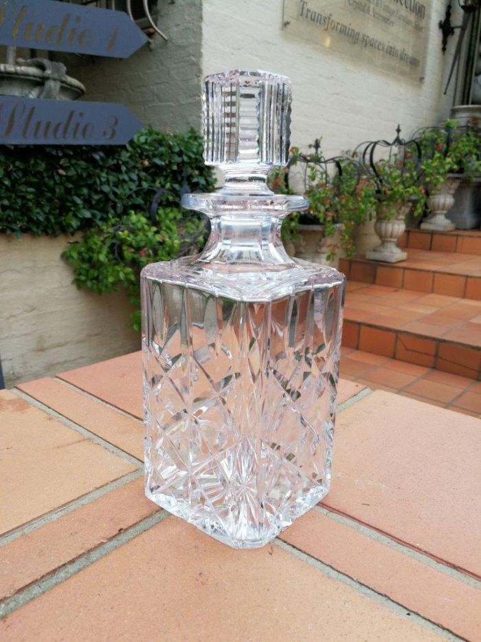 A Crystal Brierley Crystal Whisky Decanter - Image 4