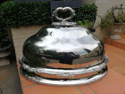 A 20th Century Silver-Plate Food Dome