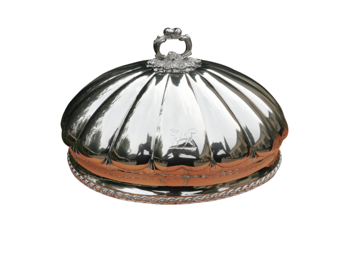A Silver Plated Food Dome