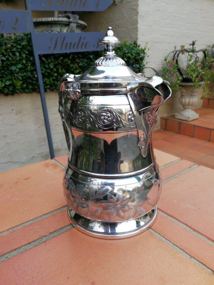 A 19th Century Silver Plate Reed And Barton Pitcher - Image 4