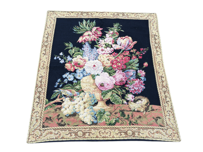 A 20th Century French Floral Tapestry