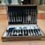 A 20th Century  EMESS Tabletalk Silver Plated Cutlery Set In A Canteen