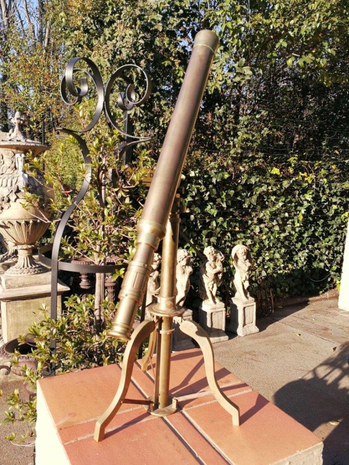 A 20th Century Brass Telescope On Stand - Image 2