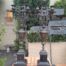 An Early 20th Century Pair Of Tall Bronze Candelabra