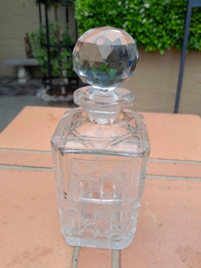 A Pair Of Cut Crystal Whiskey - Image 4