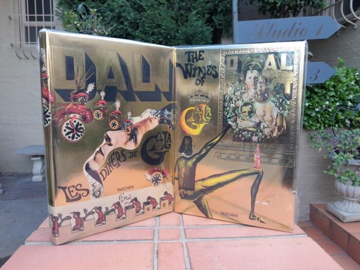 A 20th Century Set Of Two Books LES DÎNERS DE GALA & THE WINES OF GALA By Salvador Dalí And A Noi Volkov (Russian 1947 -) SALVADOR DALÍ TEAPOT  Signed, Dated 05 And Numbered 12/30painted And Glazed Ceramic - Image 3