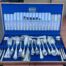 A Twelve Place Kings' A1 Silver Plate Cutlery Set In Canteen Unused