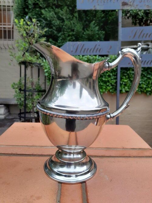 A Silver Plate Water Jug