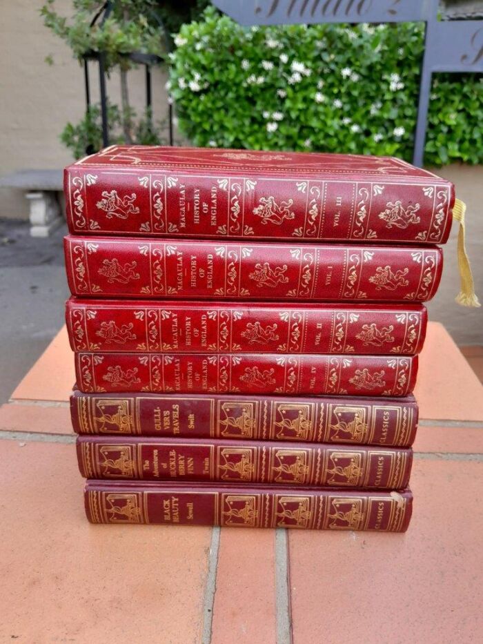 A 20TH Century Circa 1967  English Set of Four Volumes of Maculays History of England to the Death of William III  - Image 2