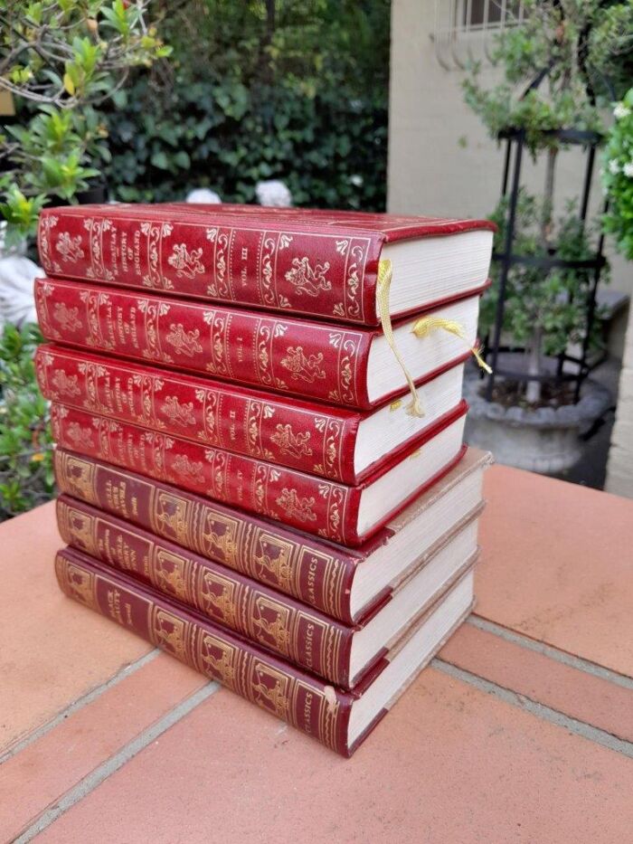 A 20TH Century Circa 1967  English Set of Four Volumes of Maculays History of England to the Death of William III  - Image 3