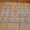 A 20th Century Collection of Wine and Cognac Glasses Comprising of Twelve Wine Glasses Twelve Wine Glasses and Six Cognac Glasses