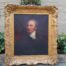 A 19th Century Oil on Canvas Portrait in Original Gilded Frame