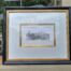 A Gilt Framed & Painted Print of Glasgow by H. Lepp