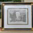 A Gilt Framed & Painted 18th Century Print by Giuseppe Lochi/Vasi Veduta Degli Ufizj