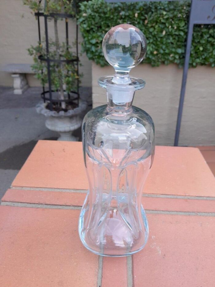 A Cutglass Glug-Glug Decanter - Image 2