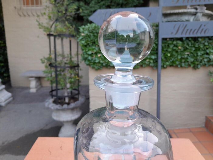 A Cutglass Glug-Glug Decanter - Image 4