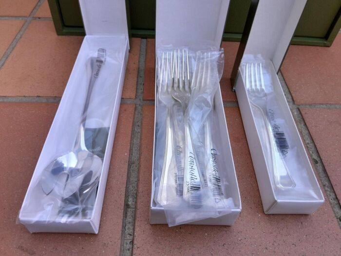 A Brand New Christofle Silver Plate Twelve Place Cutlery Set in Original Canteen (Never Used) - Image 8