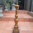 A 20th Century French Style Carved and Gilded Wooden Lamp Base ND