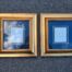A Pair of Gold Framed Picasso Drawings