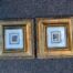 A Pair of Turner Wall Paris Scene in French Gilt Ornate Frames