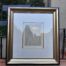 A 20th Century Alexis Preller Gild Framed Pencil on Paper Artists Stool 