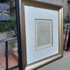 A 20th Century Alexis Preller Gild Framed Pencil on Paper Artists Stool  - Image 3