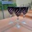 A Set of Four Cut Crystal Glasses