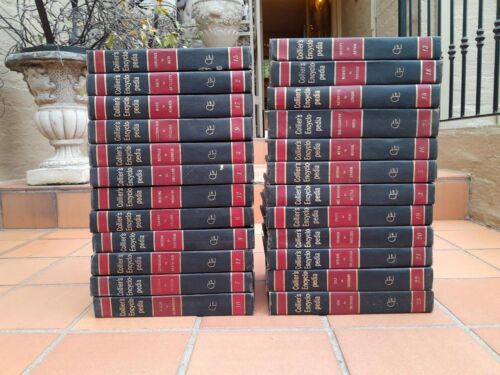A 20TH Century Colliers Full Set of Encyclopedia of  Twenty Four (24) Books