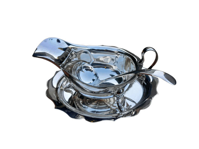 A Mid 20TH Century Elizabeth II Silver Viner's Ltd, Sheffield, Gravy  /  Sauce Boat Silver (250g Silver)