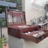 A 20th Century Sheffield Twelve Place Cutlery Set In Original Mahogany Canteen - Image 3