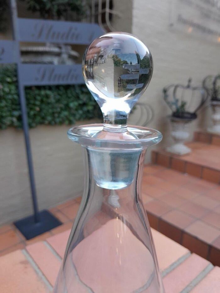 A Crystal Decanter By William Yeoward - Image 3