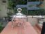 A 19th Century Silver-Plated Chafing Dish with Handle on Stand with Burner