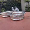 A 20th Century Pair Of Mappin & Webb Silver Plated Wine Coasters - Image 4