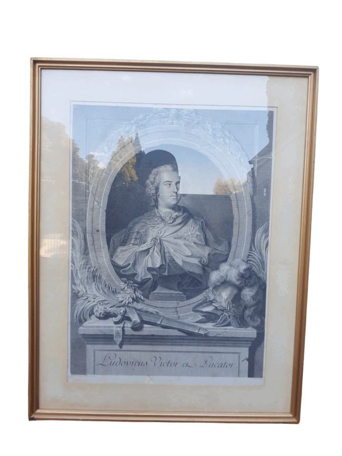 A 20th Century French Framed Print