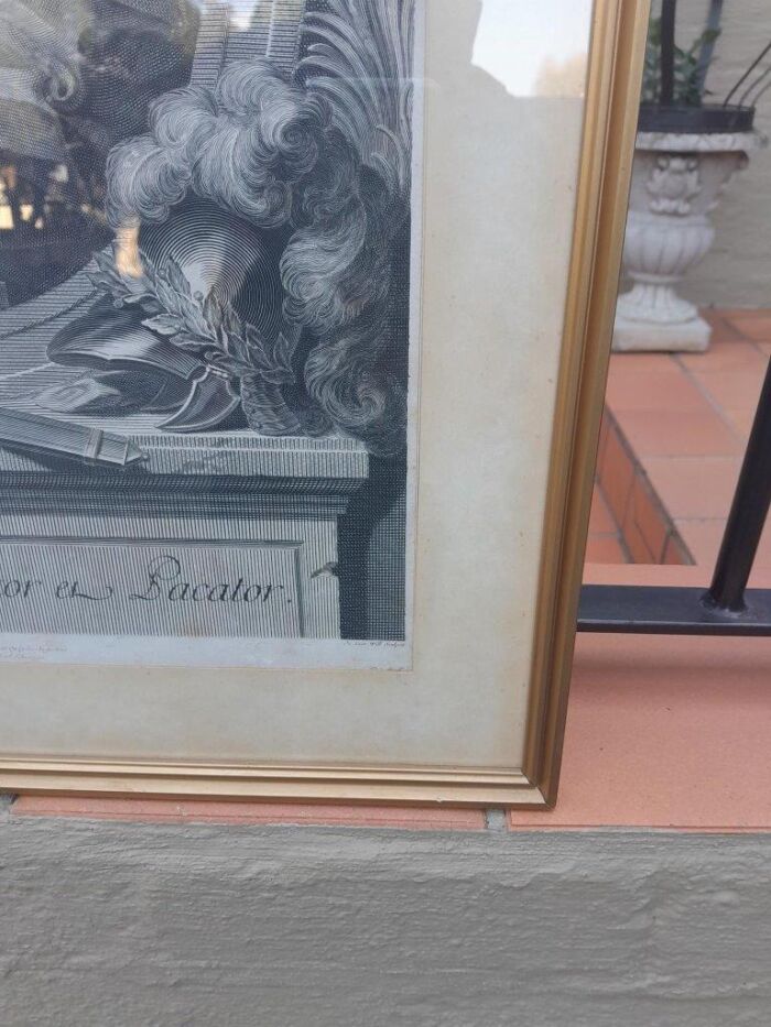 A 20th Century French Framed Print - Image 6