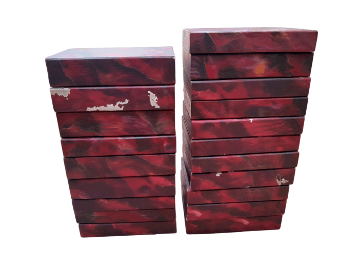 A 20th Century Collection Of Twenty French Books In Red Leather And Gilded (In Protective Sleeves)