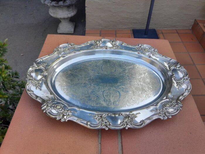 A 20th Century French EPNS Tray - Image 3