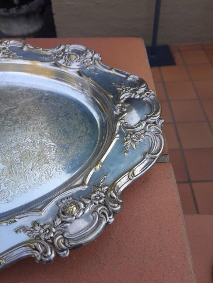 A 20th Century French EPNS Tray - Image 5