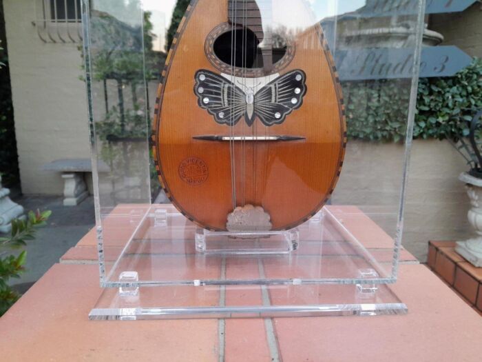 A 20TH Century Bouzouki in Perspex Display Box - Image 6