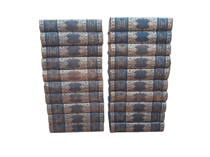 An Antique Collection of Twenty Books The International Library of Famous Literature