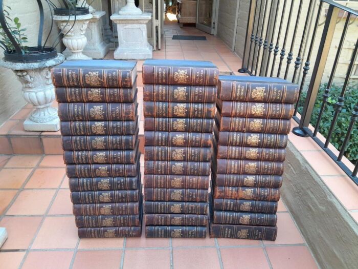A 19th Century Set Of  Thirty Five Volumes Of Encyclopedia Britannica. Publisher A &C Black - Image 4