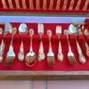 A 20th Century Gold Plated Cutlery Set In Canteen (112 Pieces) - Image 6