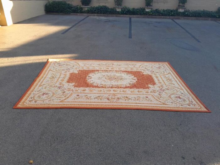 A French Style Aubusson Needlepoint Carpet / Rug - Image 2