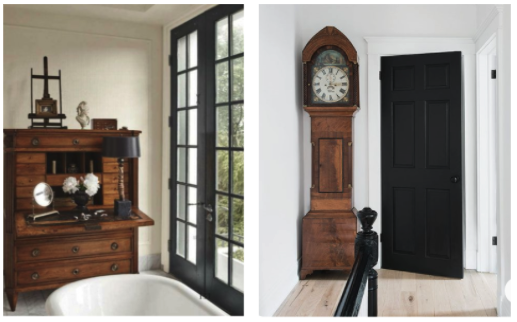 Natural wood antiques