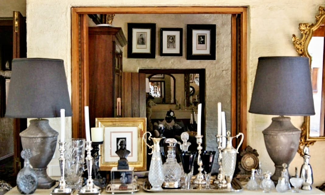 Silver candlesticks & candelabra