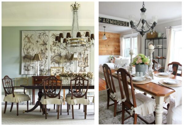 Antique chairs from the Regency period are admired for their sleek, linear forms and restrained elegance.