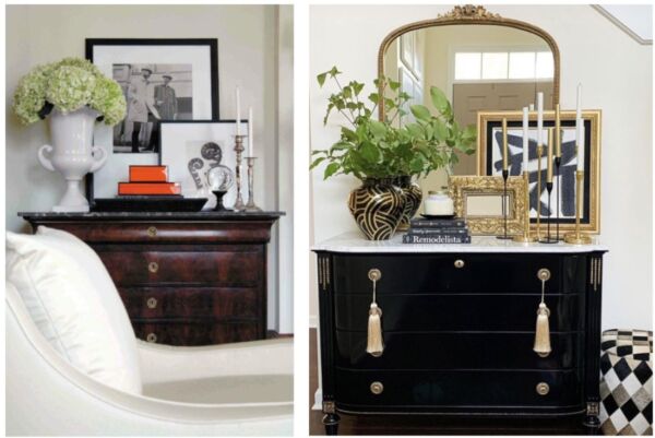 A visually harmonious blend often follows the principle of 80% modern pieces complemented by 20% antiques. 