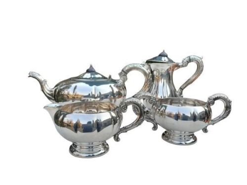 A 20th Century 4 Piece Set Silver-Plated Tea / Coffee Set